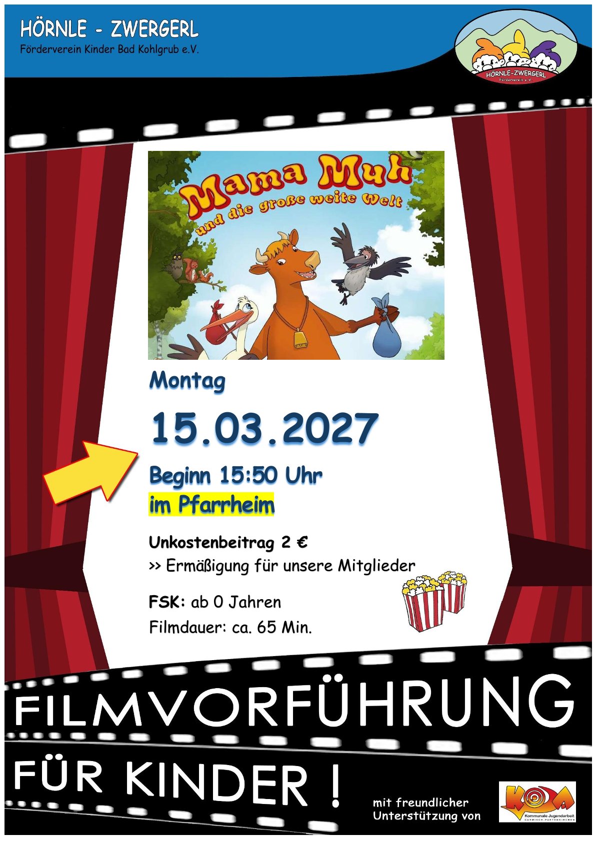 Kinotermine Schuljahr 24/25